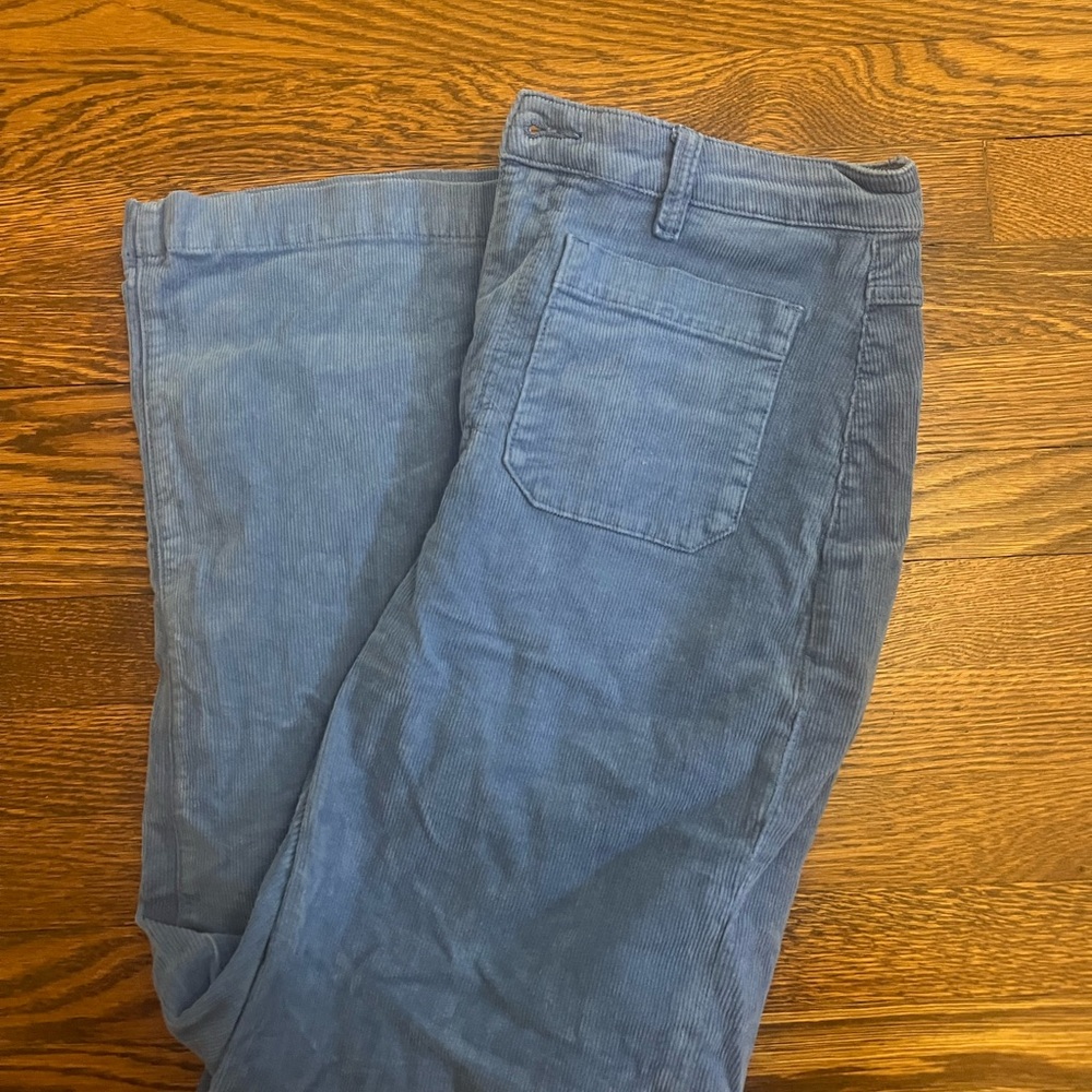 Women’s Rollas blue corduroy pants